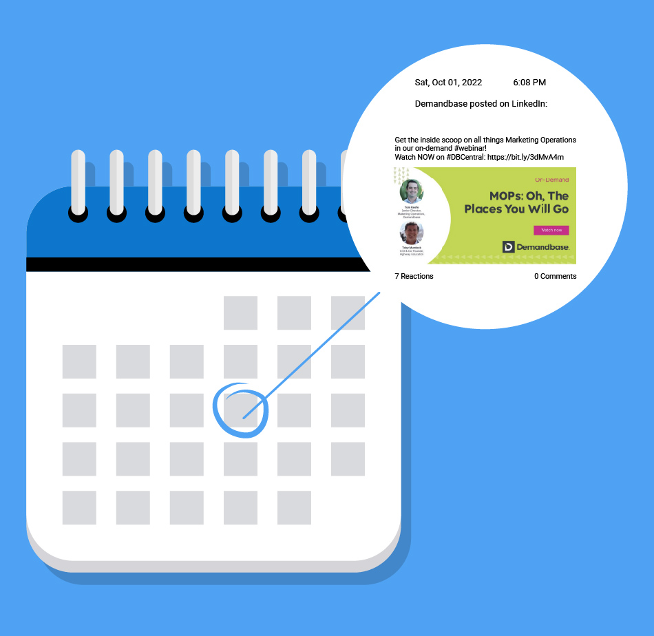 Own your competitors' content calendars.